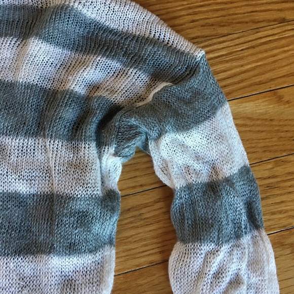 Eileen Fisher Striped Sweater 100% Linen + Organic Cotton/Hemp Lining Small / S - Picture 13 of 16